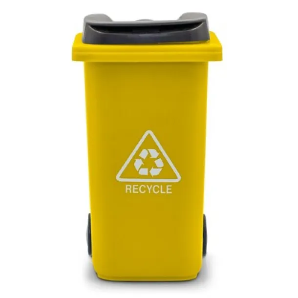 Erco Držač za olovke u obliku kante za smeće yellow