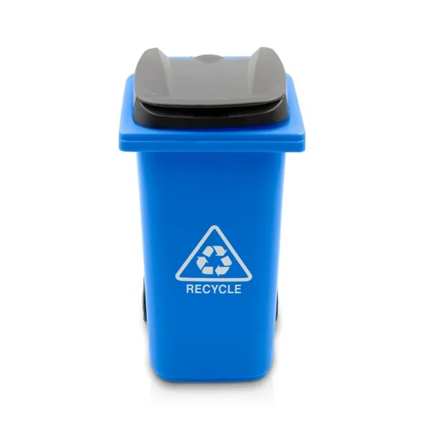 Erco Pen holder "trash container" blue