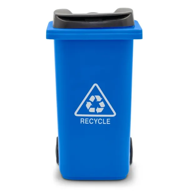 Erco Pen holder "trash container" blue
