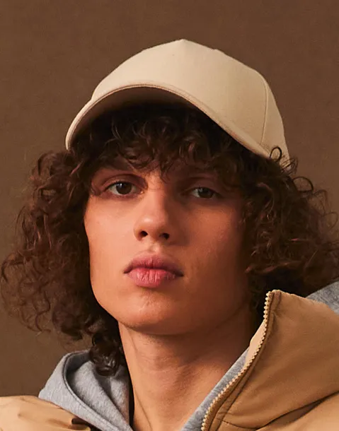 Premium 5-Panel Curved Visor Snapback Cap - Flexfit