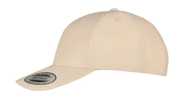 Premium 5-Panel Curved Visor Snapback Cap - Flexfit