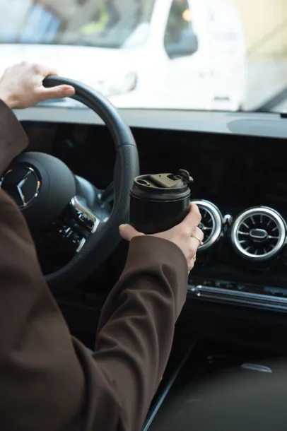 VINGA Nagano RCS šalica za van, 350 ml - Vinga Crna 