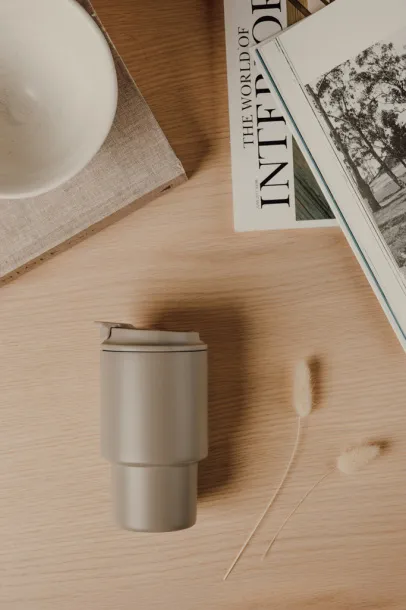 VINGA Nagano RCS to-go mug 350 ML - Vinga greige