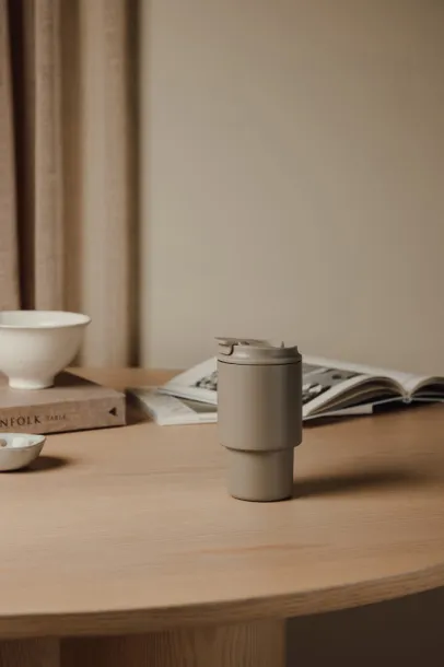 VINGA Nagano RCS to-go mug 350 ML - Vinga greige