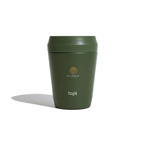  Topl Recycled Steel To Go Tumbler Patented 360 Lid 235ml - Topl 45533C