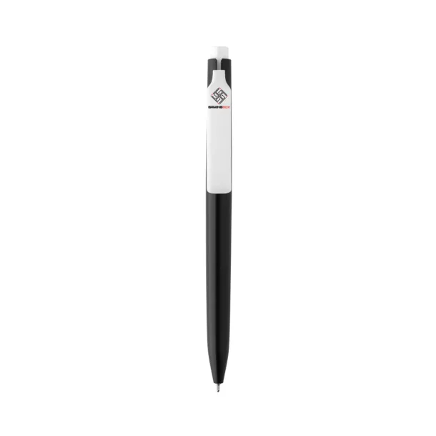  Vibe GRS certified R-ABS pen with ultra glide ink - XD Collection Black White