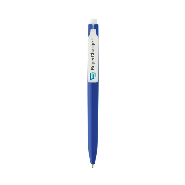  Vibe GRS certified R-ABS pen with ultra glide ink - XD Collection Blue White