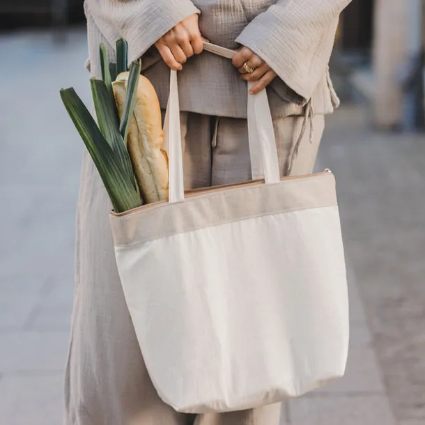 PATNA insulated shopping bag Beige