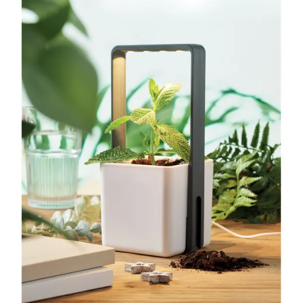 LUSHLET Indoor garden with LED light White