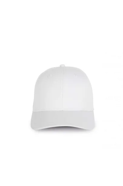  BASEBALL CAP - 6 PANELS - K-UP White