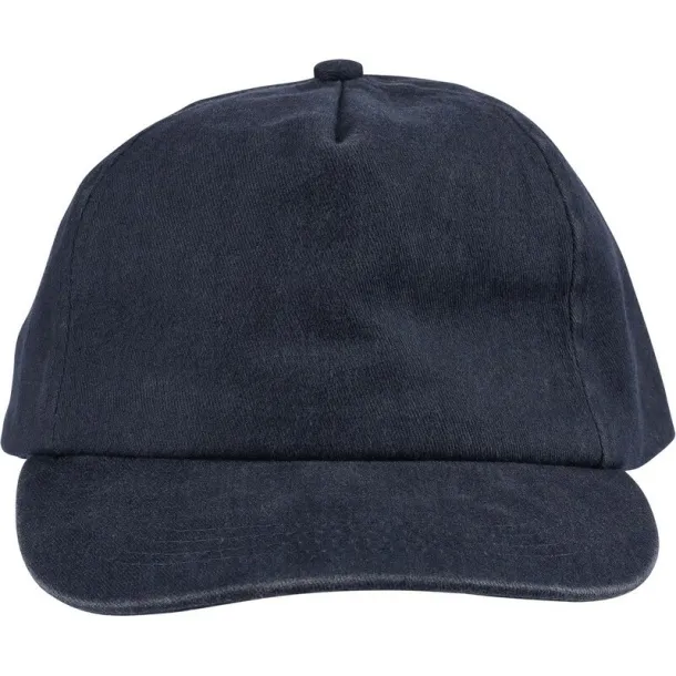  Cap made from cotton 240 gsm blue