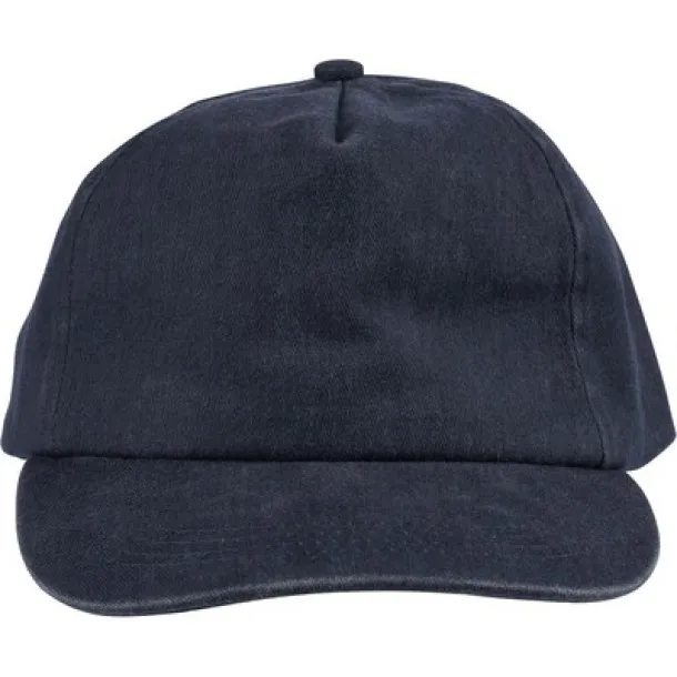  Cap made from cotton 240 gsm blue