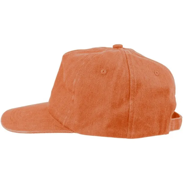 Cap made from cotton 240 gsm orange