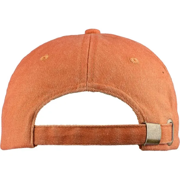  Cap made from cotton 240 gsm orange