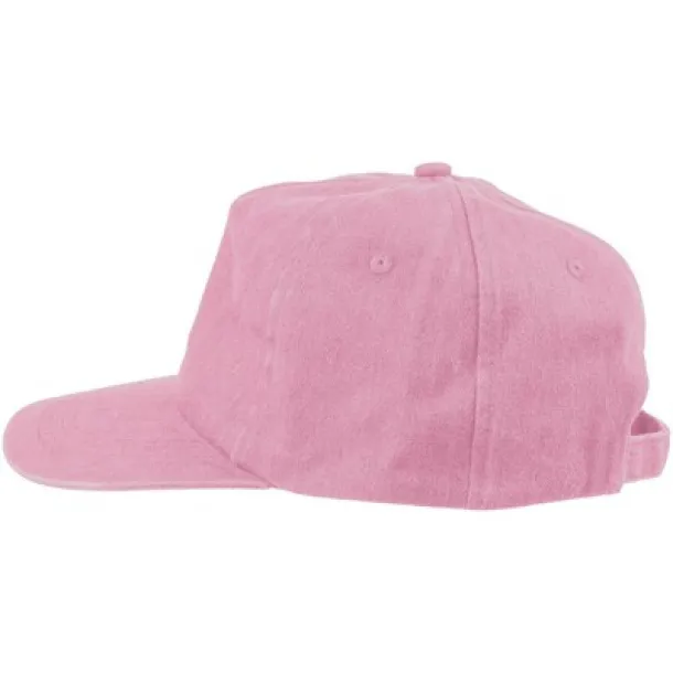  Cap made from cotton 240 gsm pink