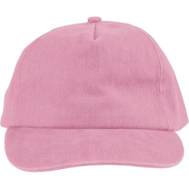  Cap made from cotton 240 gsm pink