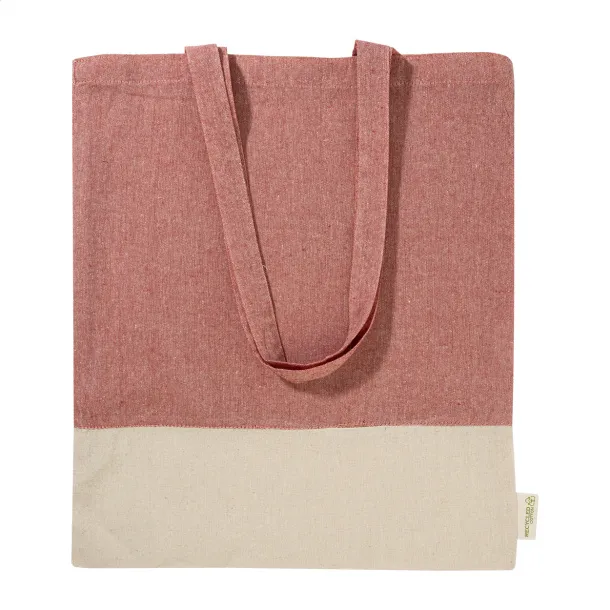 Konti cotton shopping bag Red