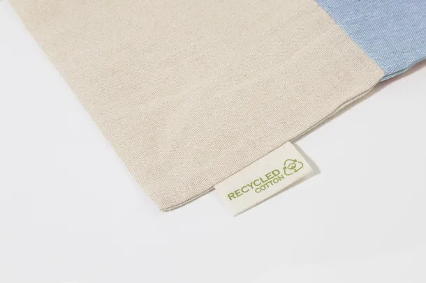 Konti cotton shopping bag Blue