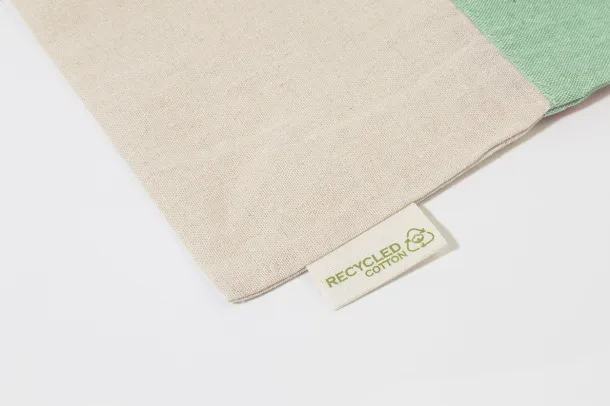 Konti Pamučna torba za kupovinu Zelena