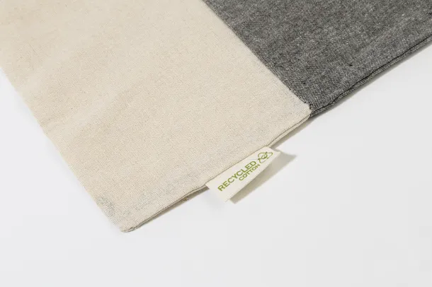 Konti cotton shopping bag Black