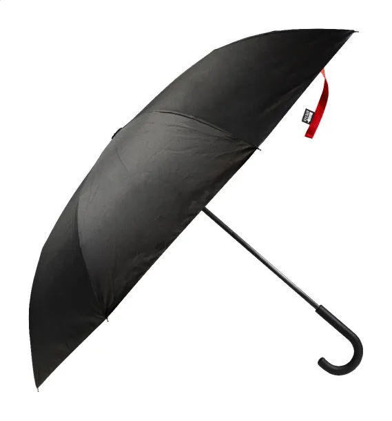 Raura RPET reversible umbrella Red