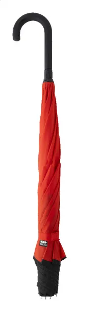 Raura RPET reversible umbrella Red