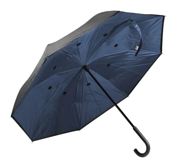Raura RPET reversible umbrella Dark blue