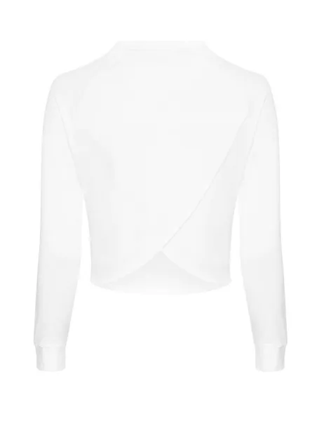  WOMEN'S CROSS BACK T - Just Cool White