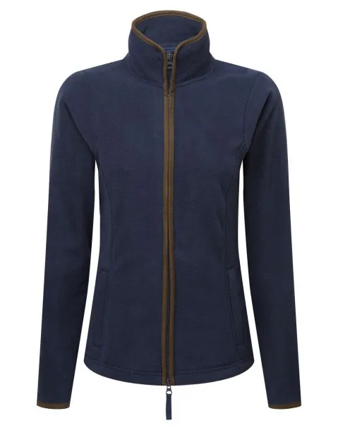 Artisan WOMEN'S 'ARTISAN' FLEECE JACKET - Premier Navy Brown