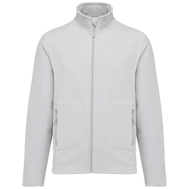  UNISEX ECO-FRIENDLY MICRO-POLARFLEECE JACKET - Kariban Light Steel