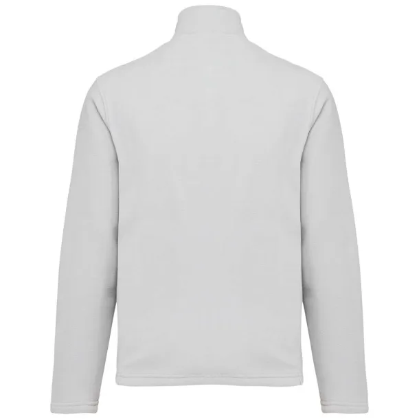  Unisex jakna od mikro polarnog flisa, ekološki prihvatljiva - Kariban Snow Grey