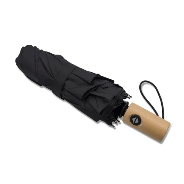 GRANTON kišobran s drvenom drškom, cca 19,3" Crna