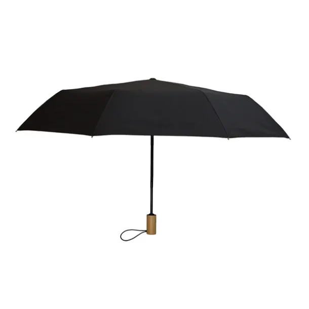 GRANTON umbrella with wooden handle Black