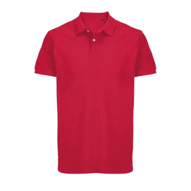 SOL'S PACIFIC unisex polo majica, 210 g/m² - SOL'S Crvena