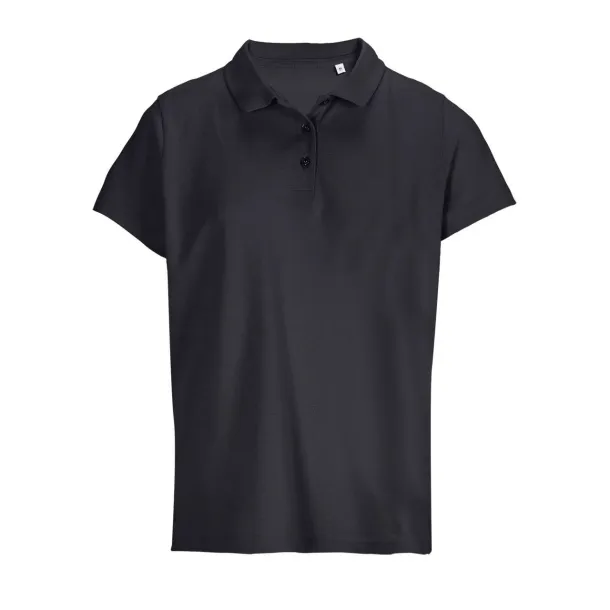 SOL'S PULSE ženska polo majica, 170 g/m² - SOL'S Crna