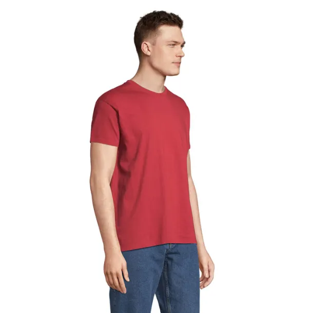 IMPERIAL MEN TSHIRT-190g Folk Red Twin