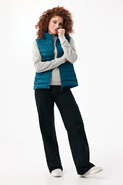  Iqoniq Meru women recycled polyester bodywarmer - iqoniq dark teal 