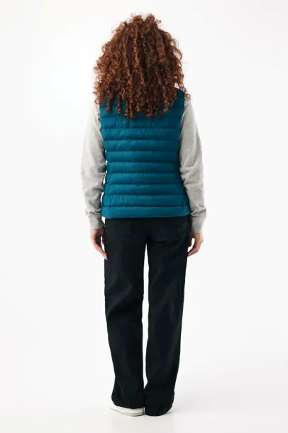 Iqoniq Meru women recycled polyester bodywarmer - iqoniq dark teal 