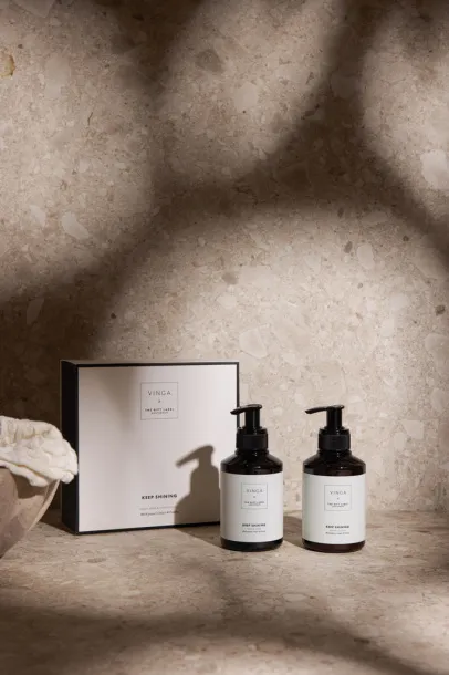 VINGA x TGL hand care gift set - Vinga white Black