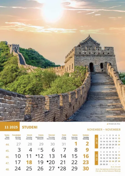  "BISERI SVIJETA" color kalendar Color