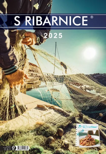  "S RIBARNICE" color calendar Color