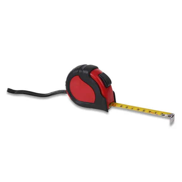 CORRECT tape measure 5 m Red