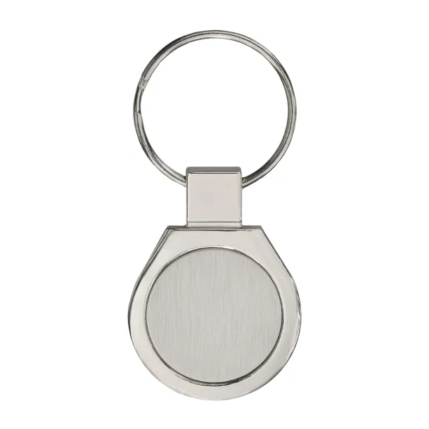 METAL PROMO metal key ring Silver