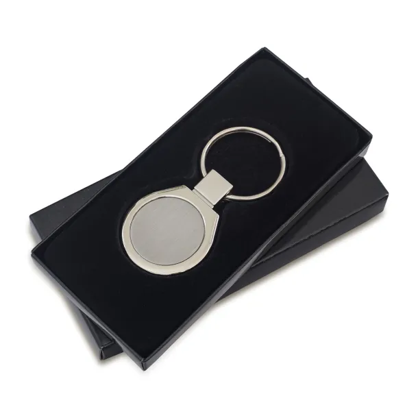 METAL PROMO metal key ring Silver