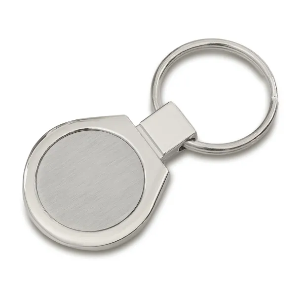METAL PROMO metal key ring Silver