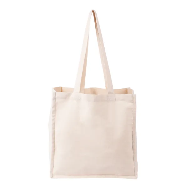 COTTON NATURE shopping bag from cotton, 230g/m2 Beige