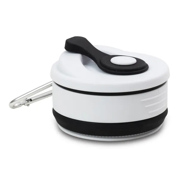 FLEXI folding silicone mug 350 ml Black