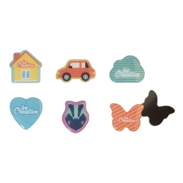 EpoFridgy custom epoxy fridge magnet White