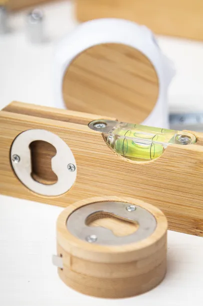 Spiroo spirit level bottle opener Natural