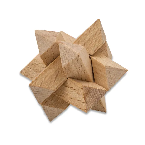 BRAINY mini size logic puzzle Beige